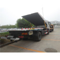 Dongfeng 4x2 flatbed road wrecker in Africa